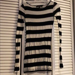 BCBG striped top
